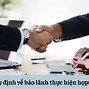 Bảo Lãnh Hợp Đồng Là Gì