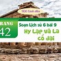 Hy Lạp Và La Mã Cổ Đại Lớp 6 Cánh Diều