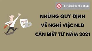 Luật Lao Đông Việt Nam 2023 Về Nghỉ Việc