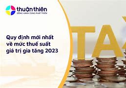 Thuế Suất Thuế Giá Trị Gia Tăng 2023