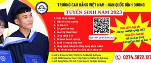 Trường Cao Đẳng Việt Nam - Hàn Quốc Bình Dương (Cơ Sở 1)